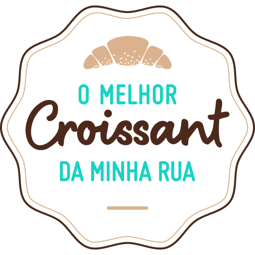 Melhor Croissant da minha rua Logo